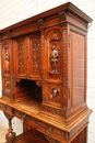 Renaissance style Cabinet in Walnut, France 19th century