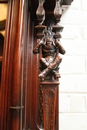 Renaissance style Display cabinet in Walnut, France 19th century