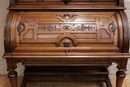 Renaissance style Desk in Walnut, France 19th century