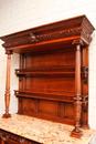 Renaissance style Server in Walnut, France 19th century