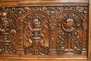 Renaissance style Sideboard in Walnut, France 19th century