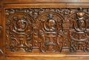 Renaissance style Sideboard in Walnut, France 19th century