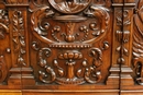 Renaissance style Sideboard in Walnut, France 19th century