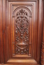 Renaissance style Cabinet in Walnut, France 19th century