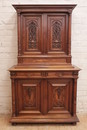 Renaissance style Cabinet in Walnut, France 19th century