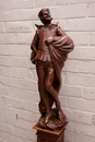 style Statue in Walnut, France 19th century