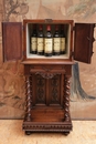 Louis XIII style Cabinet in Walnut, France 19th century