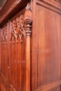 Gothic style Armoire in Walnut, France 19th century