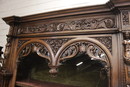Renaissance style Cabinet in Walnut, France 19th century