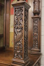 Renaissance style Cabinet in Walnut, France 19th century