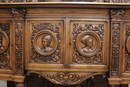 Renaissance style Cabinet in Walnut, France 19th century