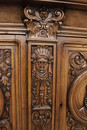 Renaissance style Cabinet in Walnut, France 19th century