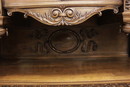 Renaissance style Cabinet in Walnut, France 19th century
